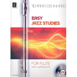 Easy Jazz Studies (+CD) : for flute - Tilmann Dehnhard