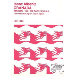Granada : Serenata Nr.1 der - Isaac Albéniz