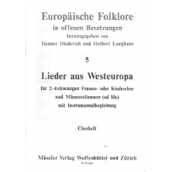 Lieder aus Westeuropa : - Henner Diederich