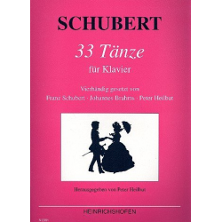 33 Tänze : für Klavier zu - Franz Schubert