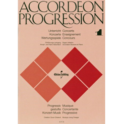 Accordeon Progression Band 1 - Jörg Draeger