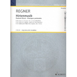 Hirtenmusik : für 3 Blockflöten (SAT) - Hermann Regner