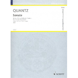 Sonate e-Moll : für Flöte und - Johann Joachim Quantz