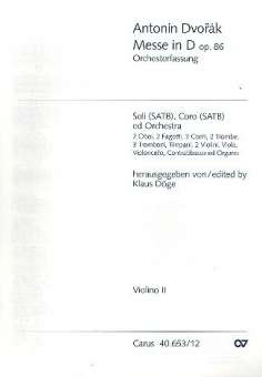 Messe D-Dur op.86 - Violine II