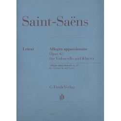 Allegro appassionato op. 43 für Violoncello und Klavier - Camille Saint-Saens / Arr. Peter Jost