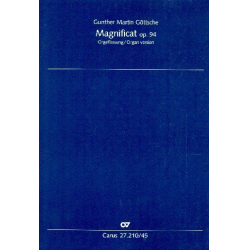 Magnificat op.94 : - Gunther Martin Göttsche
