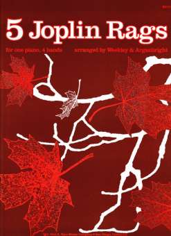 5 Joplin Rags for piano 4 hands
