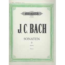 Sonaten Band 2 : für Klavier - Johann Christian Bach