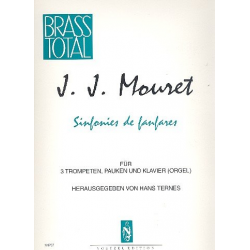 Sinfonies de fanfares : für - Jean-Joseph Mouret