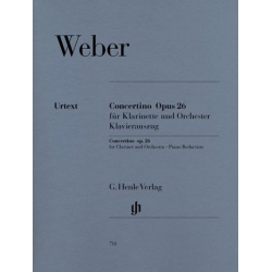 Concertino op.26 für Klarinette - Carl Maria von Weber