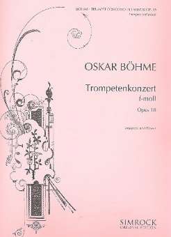 Konzert f-Moll op.18 für Trompete (Klavierauszug)