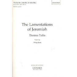 The Lamentations of Jeremiah : for - Thomas Tallis