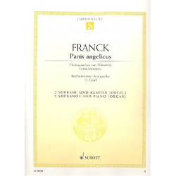 Panis angelicus : für 2 Soprane und Klavier - César Franck