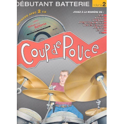 Débutant battérie vol.2 (+ 2 CD's) - Denis Roux