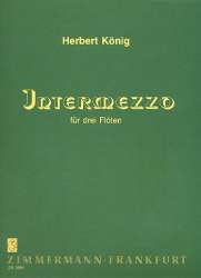 Intermezzo : für 3 Flöten - Herbert König