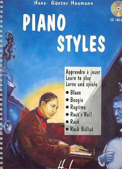 Piano Styles (+CD) : Lerne und