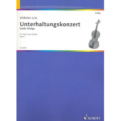 Das Unterhaltungs-Konzert Band 1 : - Wilhelm Lutz