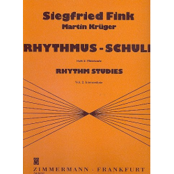 Rhythmus-Schule : Heft 2 - Mittelstufe - Siegfried Fink
