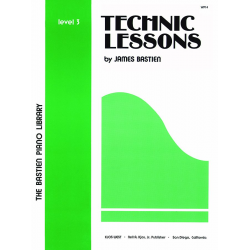 Technic Lessons Level 3 - Jane and James Bastien