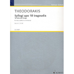 18 Selected Songs vol.2 (nos.10-18) : - Mikis Theodorakis