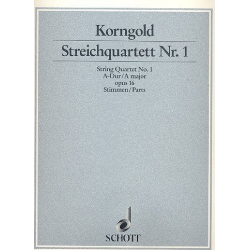 Streichquartett Nr.1 op.16 - Erich Wolfgang Korngold