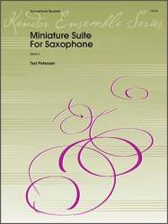 Miniature Suite For Saxophone - Tommy Pederson
