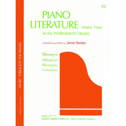 Piano Literature vol. 3 - James Bastien
