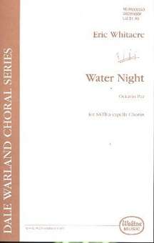 Water Night : for mixed chorus a