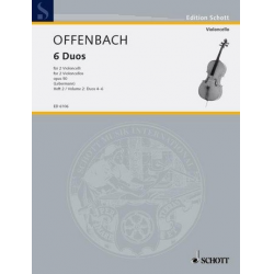 6 Duos op.50 Band 2 (Nr.4-6) : - Jacques Offenbach