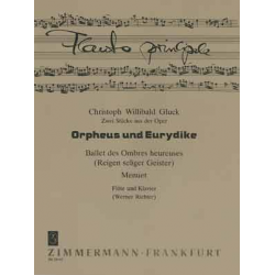 2 Stücke aus Orpheus und - Christoph Willibald Gluck / Arr. Werner Richter