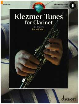 Klezmer tunes for clarinet (+Online-Material)