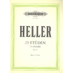 25 Etüden op.47 : - Stephen Heller