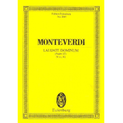 Laudate dominum : Psalm 117 - Claudio Monteverdi
