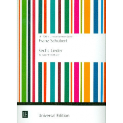 6 Lieder : für Klarinette und Klavier - Franz Schubert / Arr. Carl Baermann