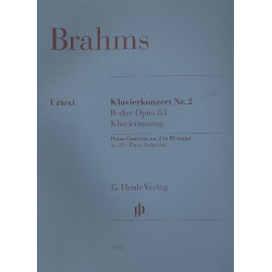 Konzert B-Dur Nr.2 op.83 : für Klavier und Orchester : - Johannes Brahms
