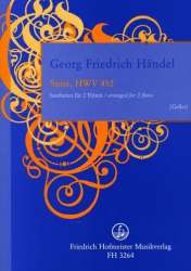 Suite a-Moll HWV452 : für 2 Flöten - Georg Friedrich Händel (George Frederic Handel)