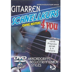 Gitarrenschnellkurs ohne Noten 4 you : DVD - Dietrich Kessler