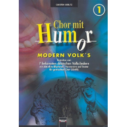 Chor mit Humor Band 1 - Modern Volk's - Carsten Gerlitz
