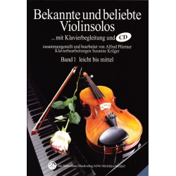 Bekannte und beliebte Violinsolos Band 1 -Alfred Pfortner / Arr.Susanne Krüger