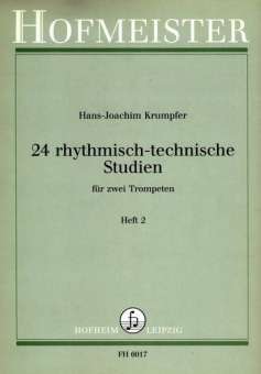 24 rhythmisch-technische Studien Band 2 :