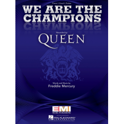 We Are the Champions - Freddie Mercury (Queen)