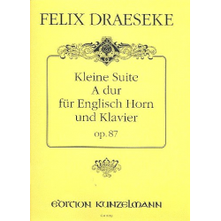 Kleine Suite A-Dur op.87 für Englischhorn und Klavier - Felix Draeseke