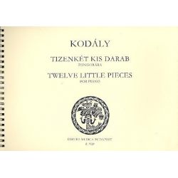 12 little Pieces : - Zoltán Kodály