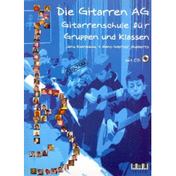 Die Gitarren AG (+CD) : Gitarrenschule - Jens Kienbaum
