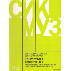 Konzert Nr.2 op.126 für Violoncello - Dmitri Shostakovitch / Schostakowitsch