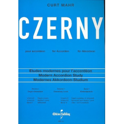 Czerny Band 1 : für Akkordeon - Curt Mahr
