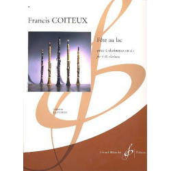 Fete au lac : pour 4 clarinettes - Francis Coiteux
