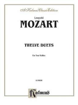 Mozart L 12 Duets/Vln