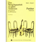Das Streichquartett zu allen Anlässen Band 2 - Partitur -Alfred Pfortner