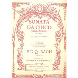 Sonata da circo : for organ or - Peter Schickele